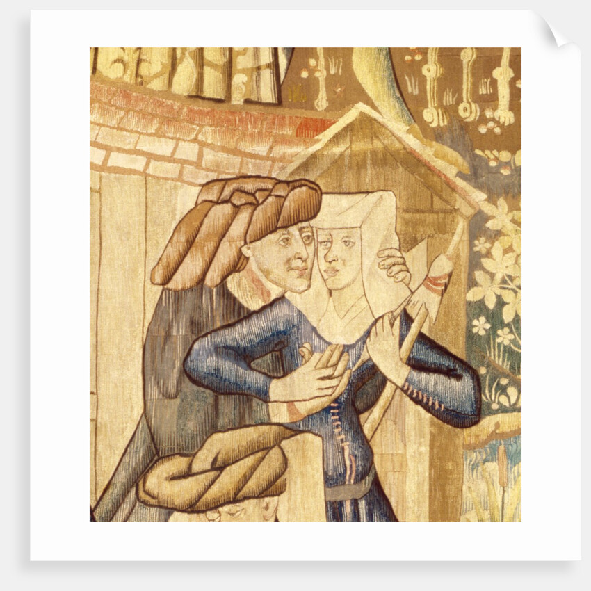 Devonshire Hunting Tapestry detail by Anonymous