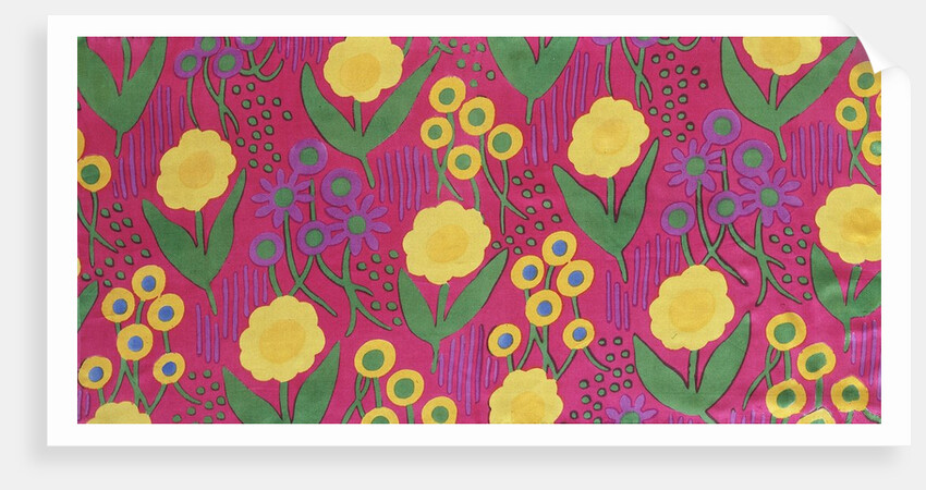 Dress fabric by Anonymous