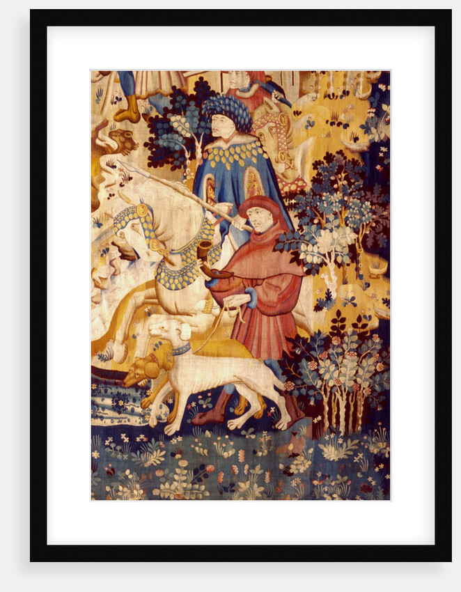Devonshire Hunting Tapestry detail by Anonymous