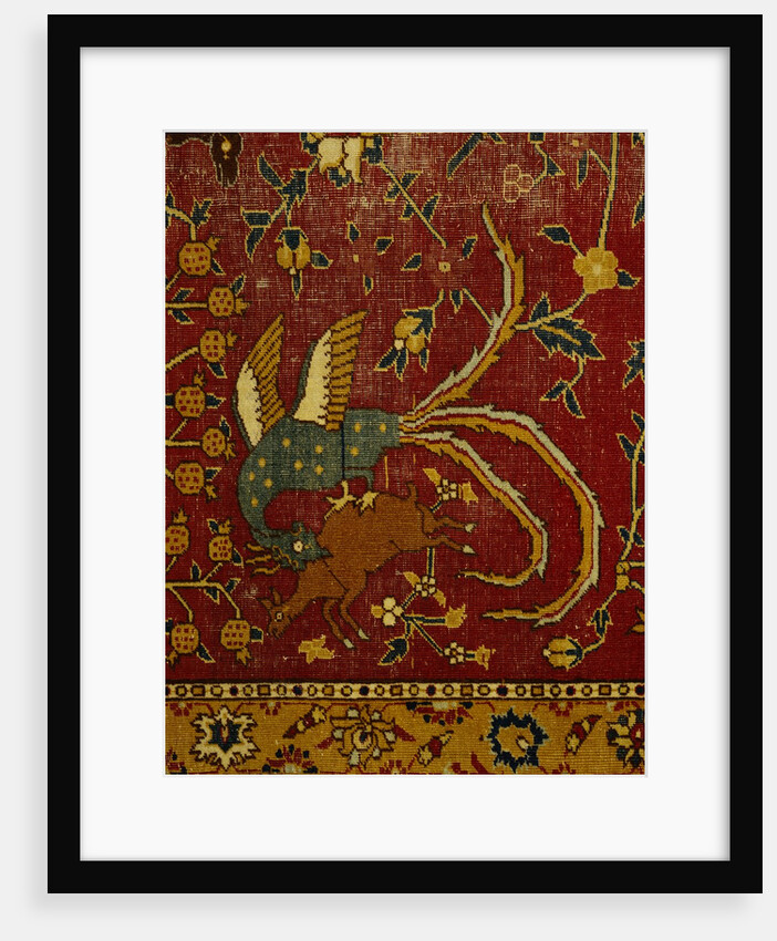 The Fremlin Carpet, detail. India, 17th century by Anonymous
