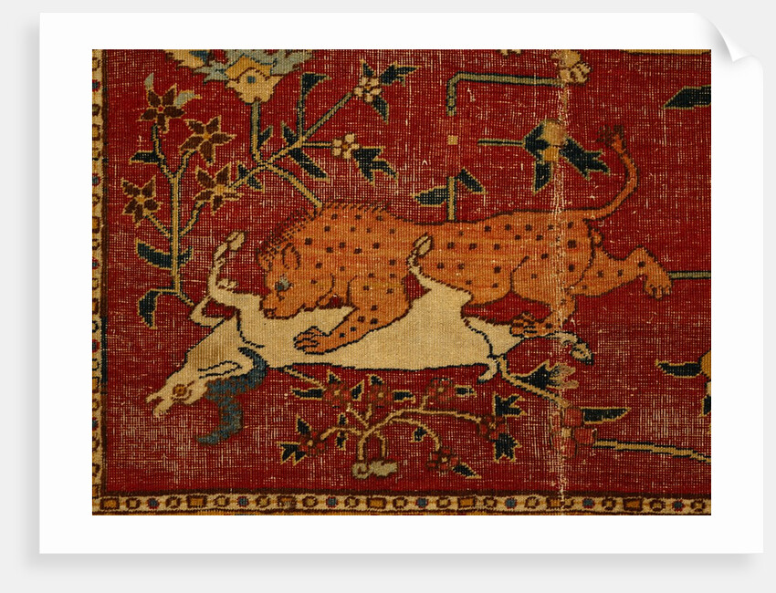 The Fremlin Carpet, detail. India, 17th century by Anonymous