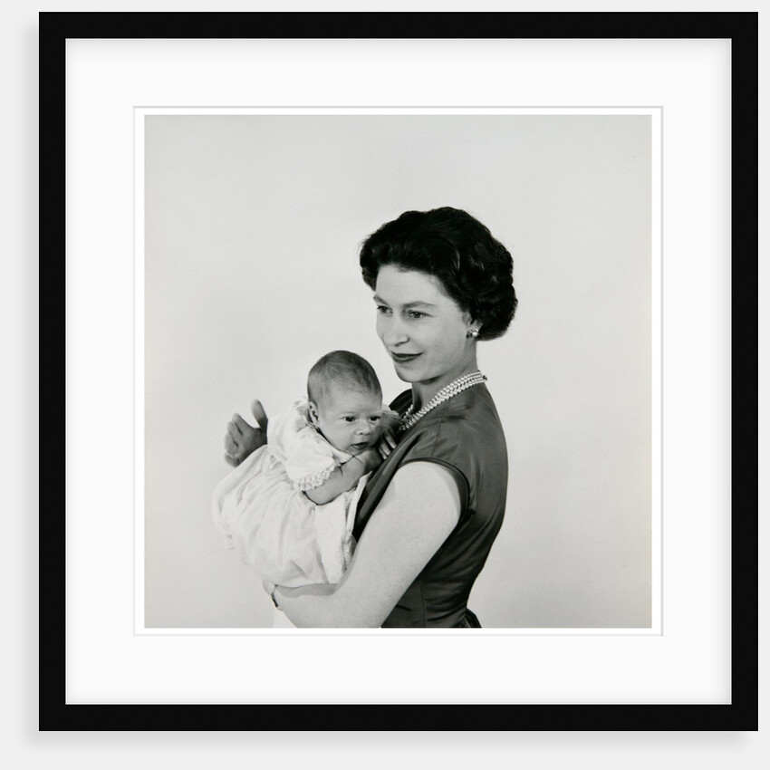 Queen Elizabeth II with Prince Edward by Cecil Beaton