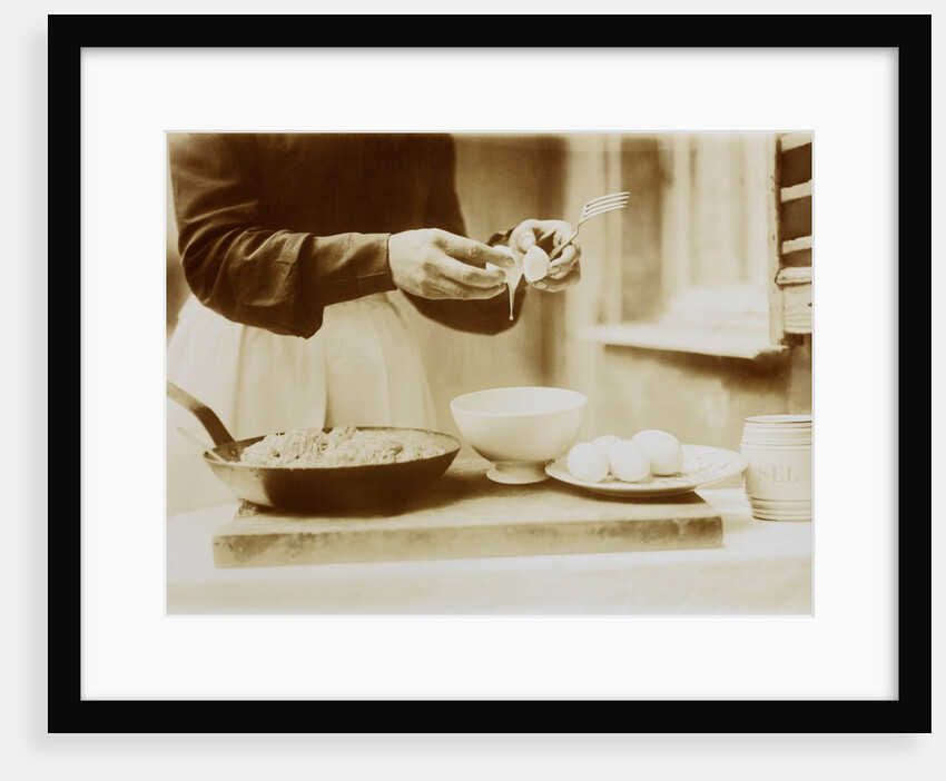 In Frying Pan with Eggs by Andrew Pitcairn-Knowles