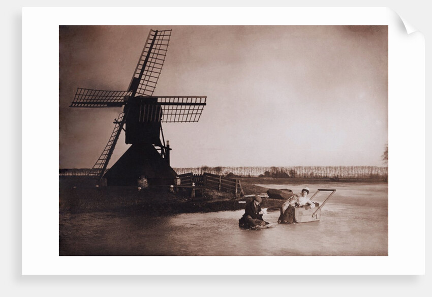 Skating on Dutch Canals by Andrew Pitcairn-Knowles