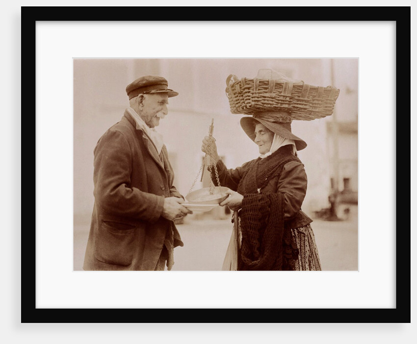 Weighing with Basket on Head by Andrew Pitcairn-Knowles