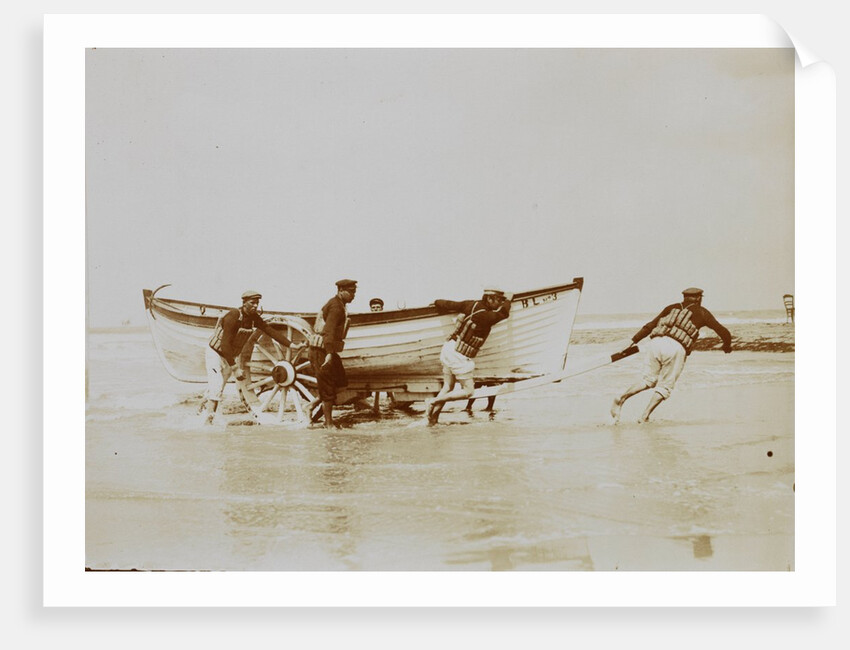 Pulling in Rescue Boat by Andrew Pitcairn-Knowles