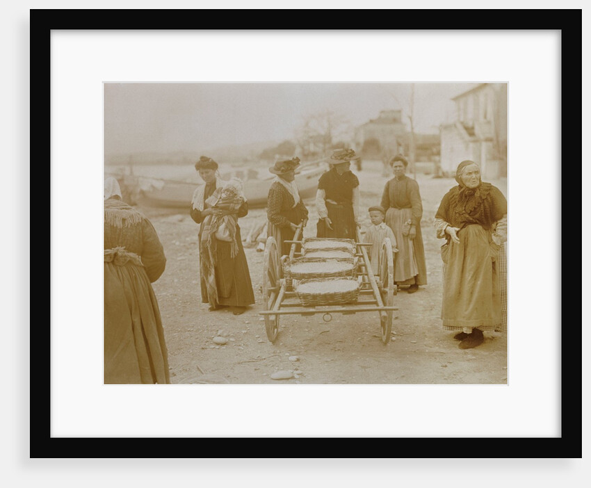 Baskets on Cart by Andrew Pitcairn-Knowles