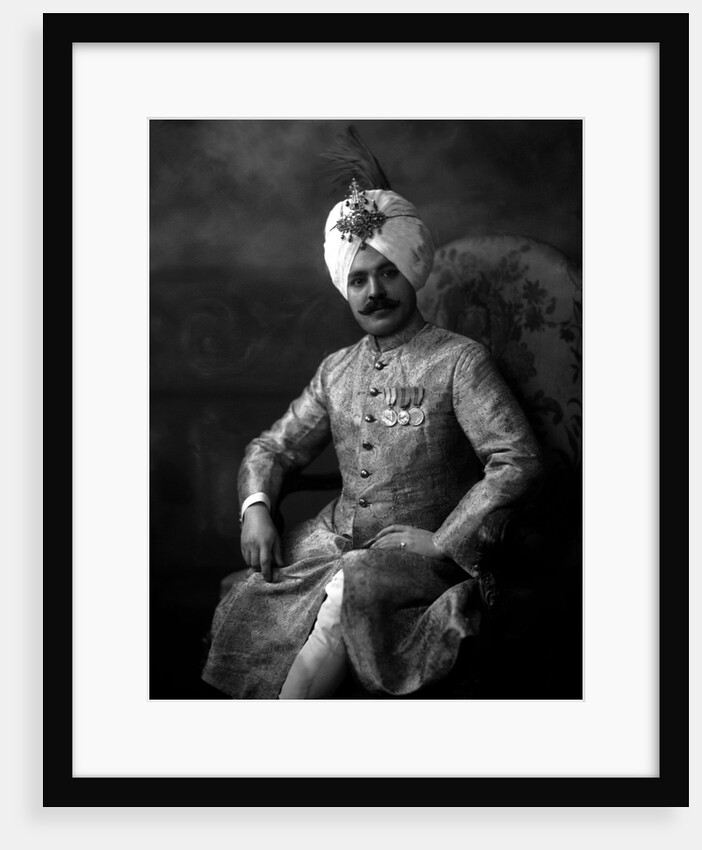 Lafayette Portrait Archive. The Hon Raja Charanjit Singh; Visit to London, c. May-June 1920 by Lafayette Portrait Studios