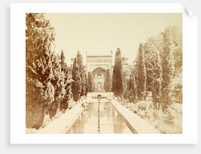 Gateway of the Taj Mahal by Felice Beato