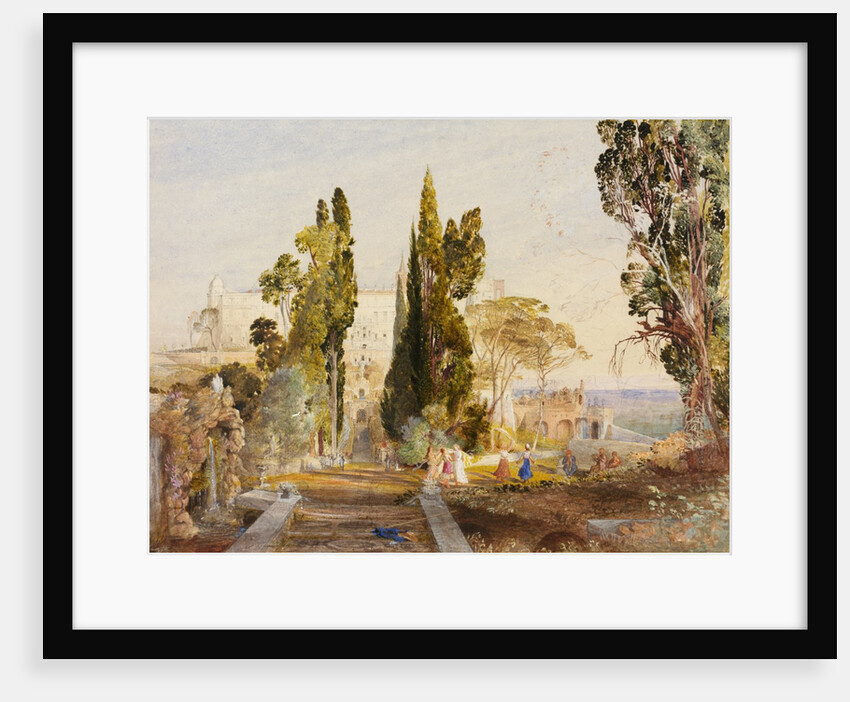 The Villa D'Este by Samuel Palmer