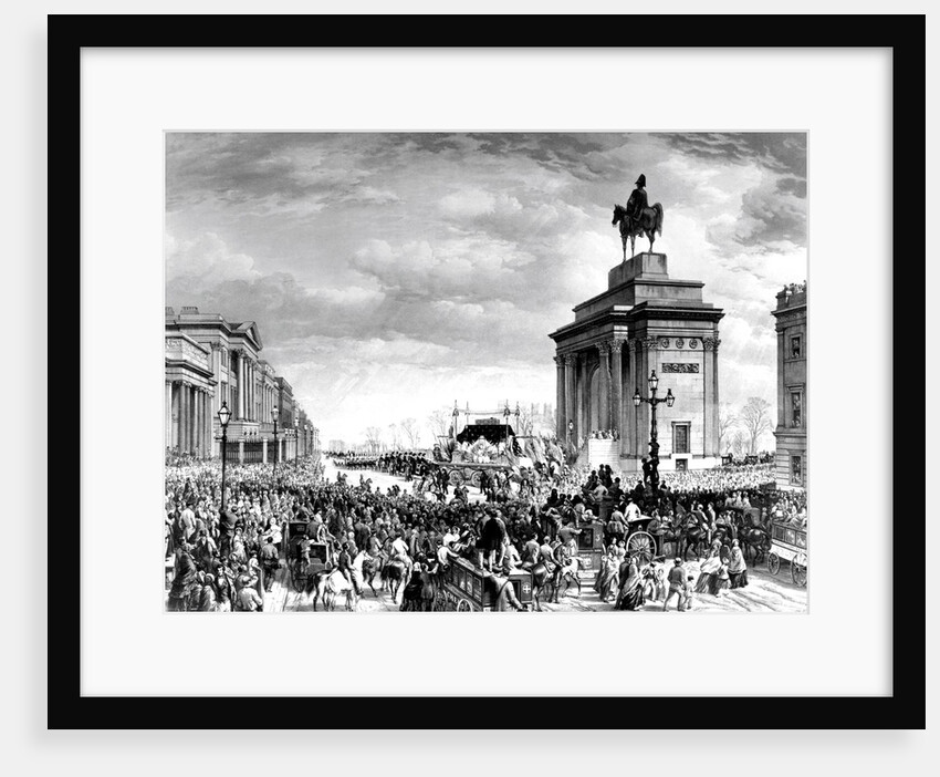 The Funeral Procession of Arthur Wellesley, 1st Duke of Wellington by Thomas Picken; Louis Haghe