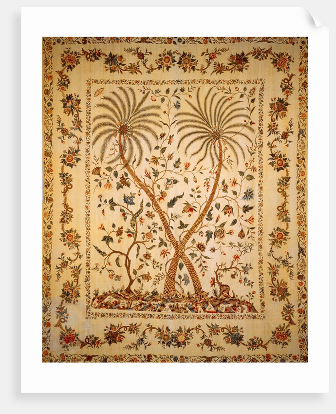 Bedcover Palampore. Coromandel Coast, India, 18th century by Unknown