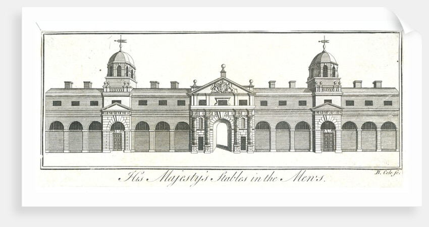 His Majesty's Stables in The Mews by William Kent