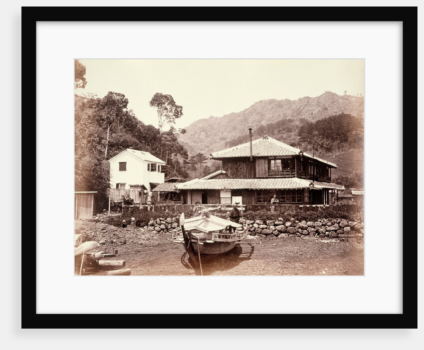 A Japanese Cottage by Unknown