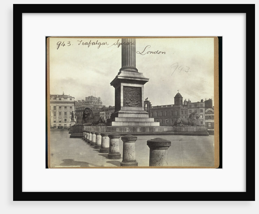 Trafalgar Square, London by Francis Frith & Co.