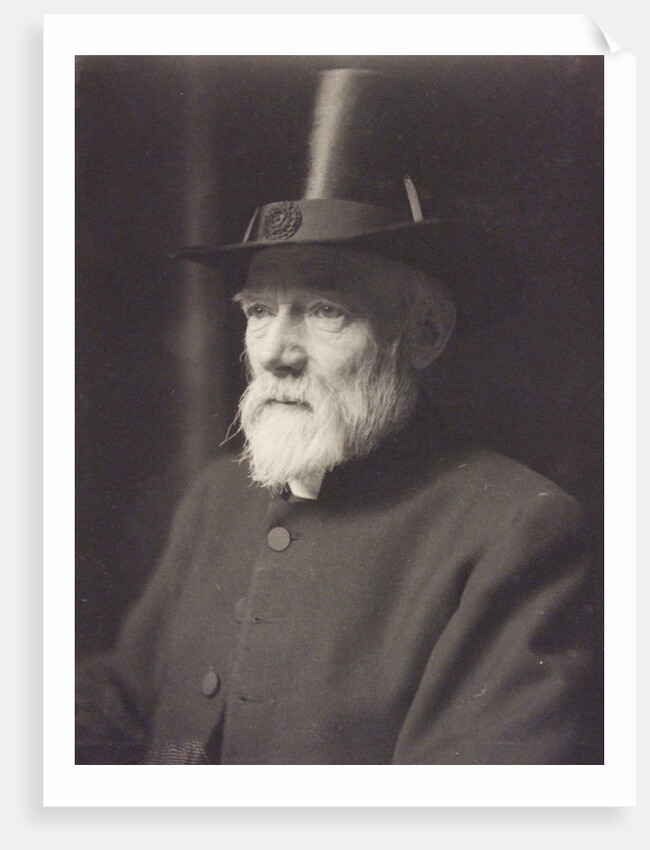Right Reverend Lewis Clayton, Bishop of Leicester by Frederick Hollyer