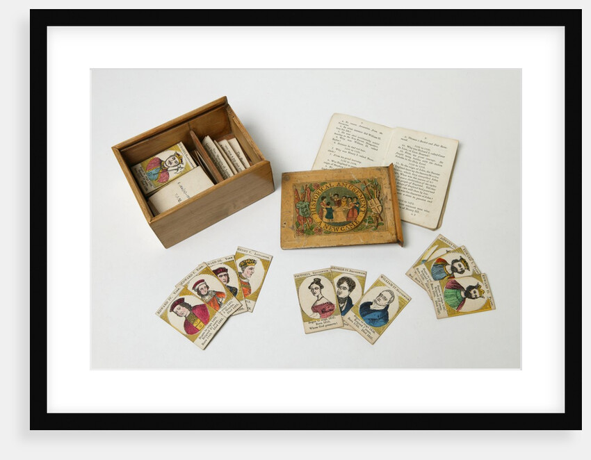 Historical Amusements card game by Nicholas Carpenter