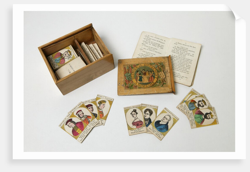 Historical Amusements card game by Nicholas Carpenter
