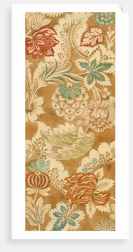 Design for woven silk by Anna Maria Garthwaite