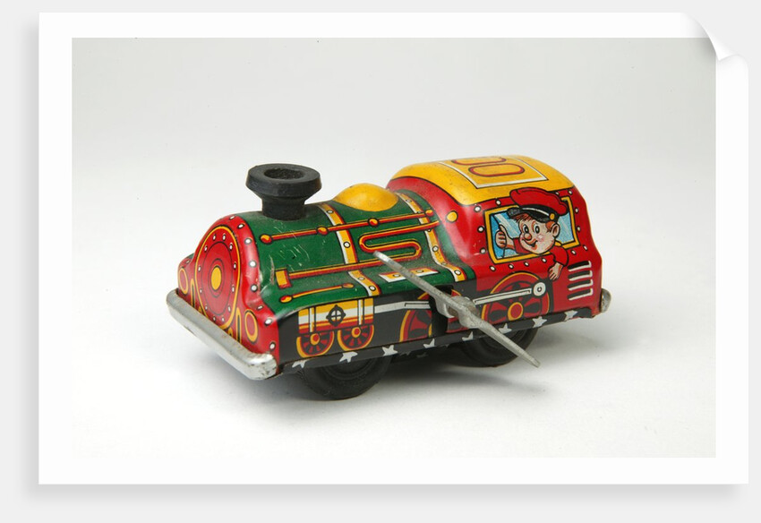 Clockwork toy train by Yoneya Toys Co. Ltd