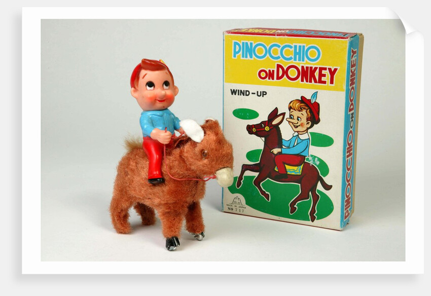Clockwork donkey and Pinocchio by Unknown