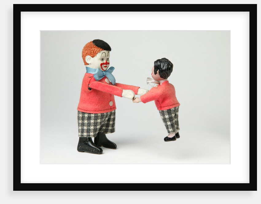 Clockwork dancing clowns by Schuco