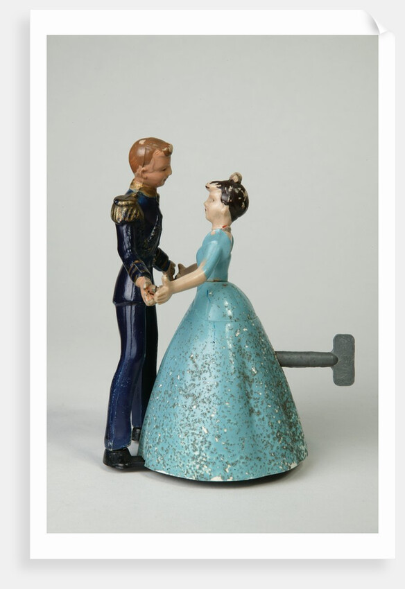 Cinderella and Prince Charming clockwork dolls by Wells Brimtoy