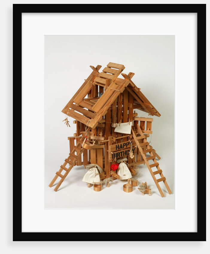 Toy hut by Unknown