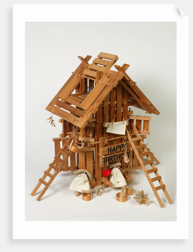 Toy hut by Unknown