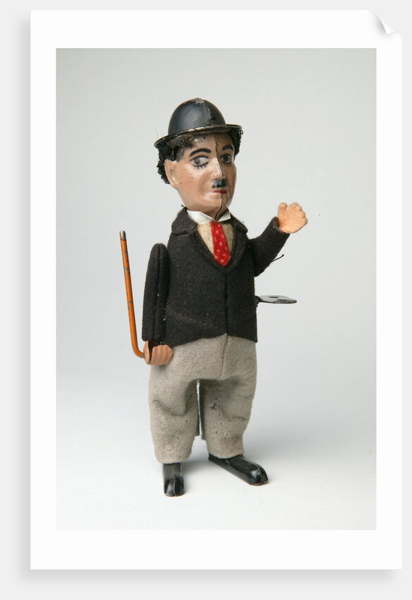 Clockwork toy figure of Charlie Chaplin by Unknown