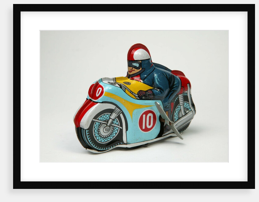 Clockwork toy motorcycle by Yoneya Toys Co. Ltd