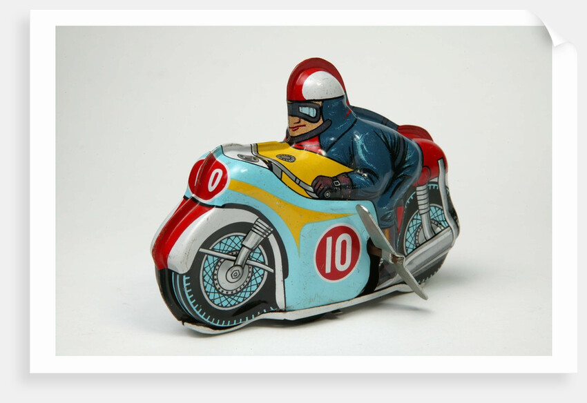Clockwork toy motorcycle by Yoneya Toys Co. Ltd