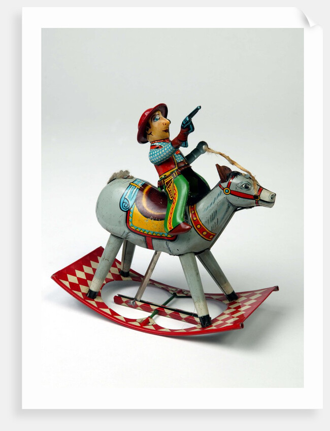 Clockwork rocking horse by Unknown