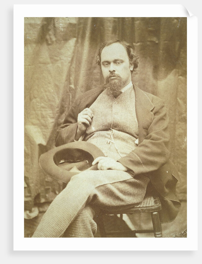 Dante Gabriel Rossetti by Charles Lutwidge Dodgson
