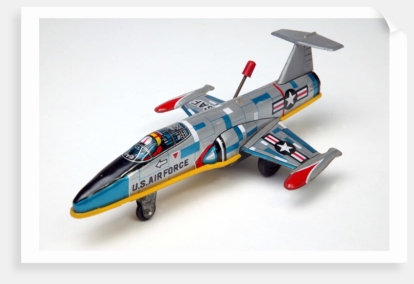 Mechanical toy plane by Unknown