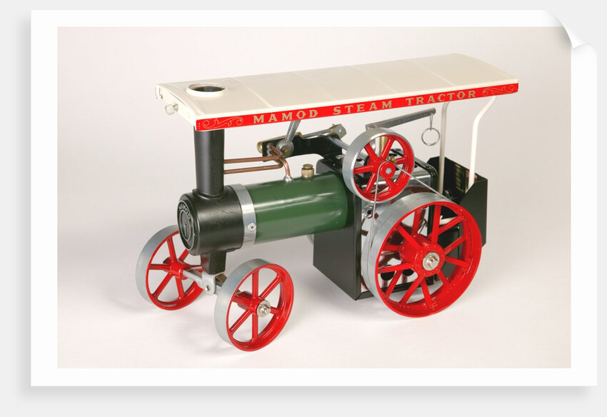 Toy steam tractor by Mamod Ltd