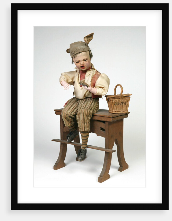 Johnny the Dunce clockwork toy by Unknown