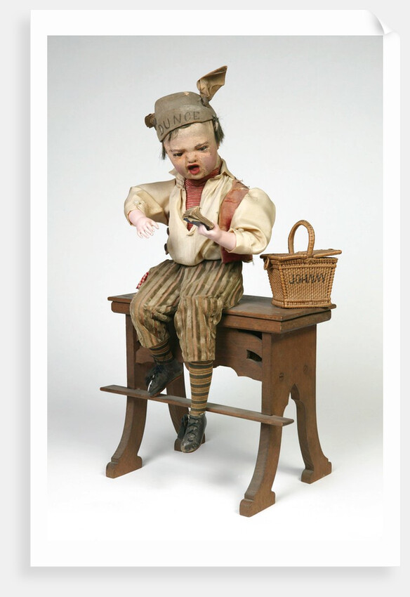 Johnny the Dunce clockwork toy by Unknown