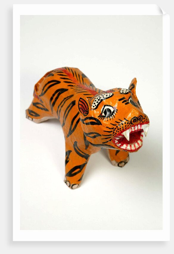 Toy tiger by Unknown