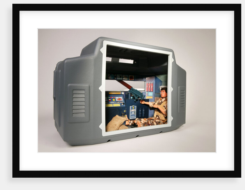 Action Man in an electronic command centre by Palitoy Co. Ltd
