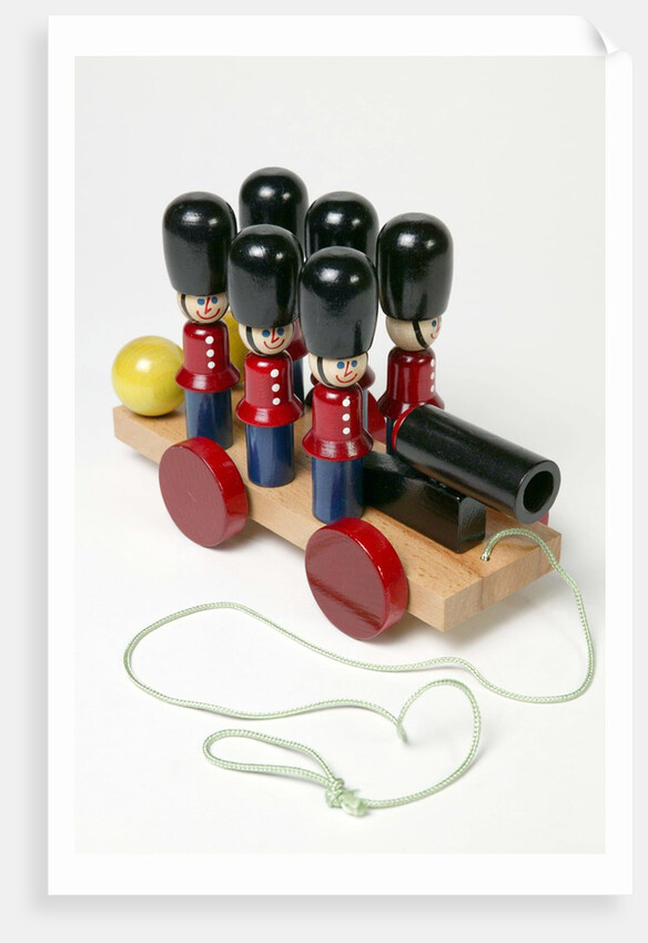 Pull along guardsmen skittle with cannon by Tofa