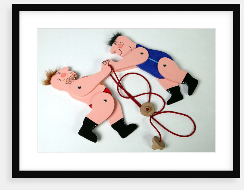 Pair of wrestlers by Jamieson and Gurr