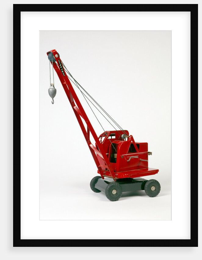 Model crane by Lines Bros. Ltd