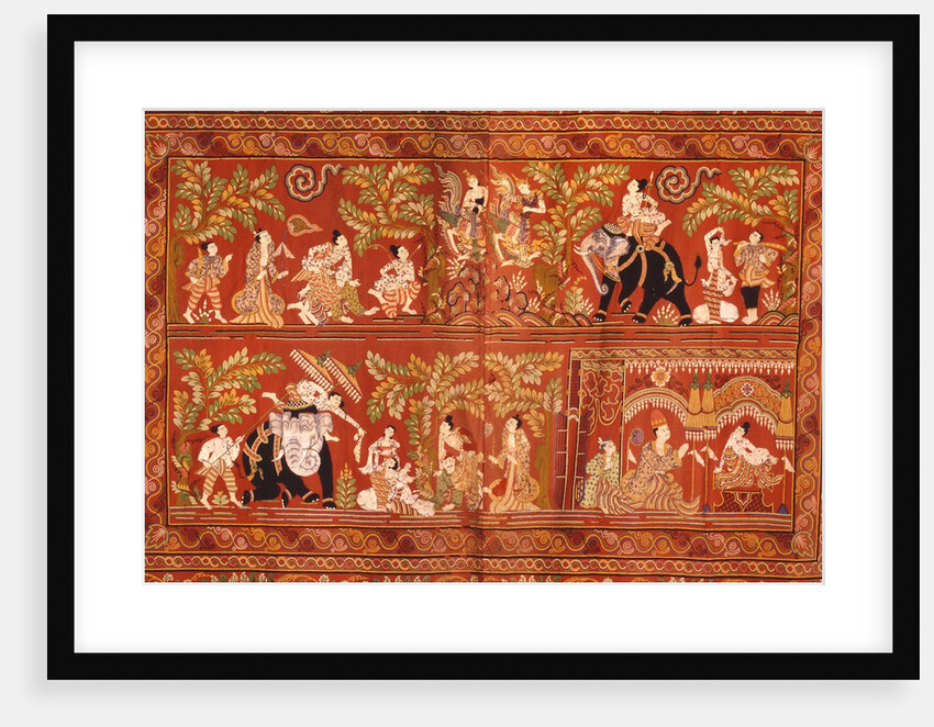 Kalaga hanging in two parts by Unknown