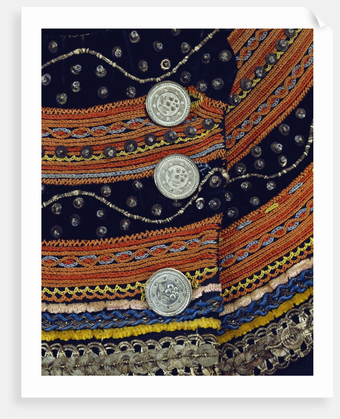 Man's Waistcoat. Brittany, France, early 19th century by Unknown