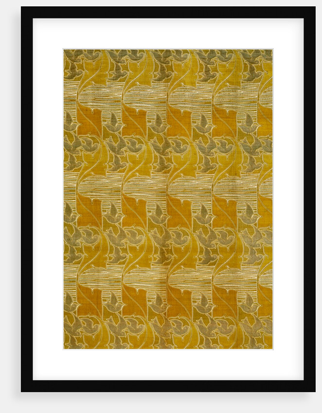 Bird and Leaf furnishing fabric by Charles Francis Annesley Voysey