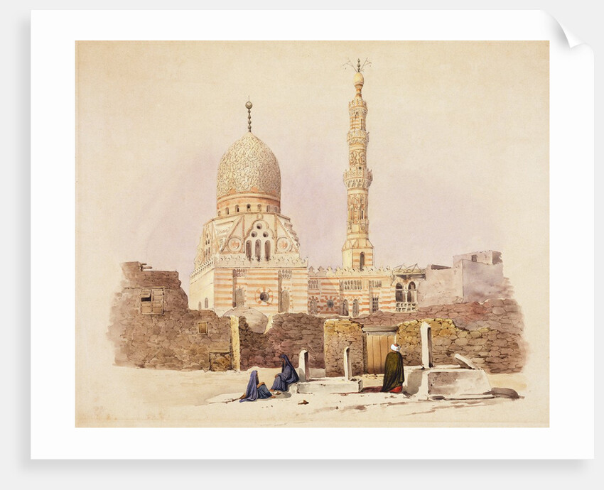 Mosque of Kaed Bey by Antonio or Anton Schranz