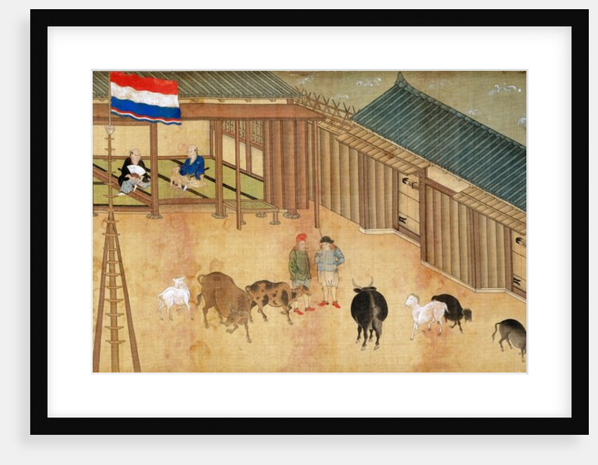 Dutch Settlement at Deshima by Unknown
