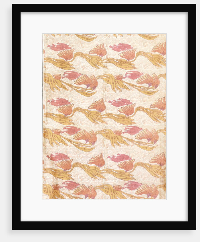 Cromer Bird furnishing fabric by Arthur Heygate Mackmurdo