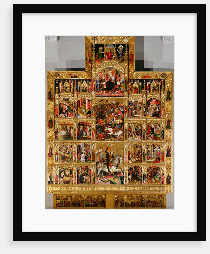 The St.George's altar piece by Master of the Centenar